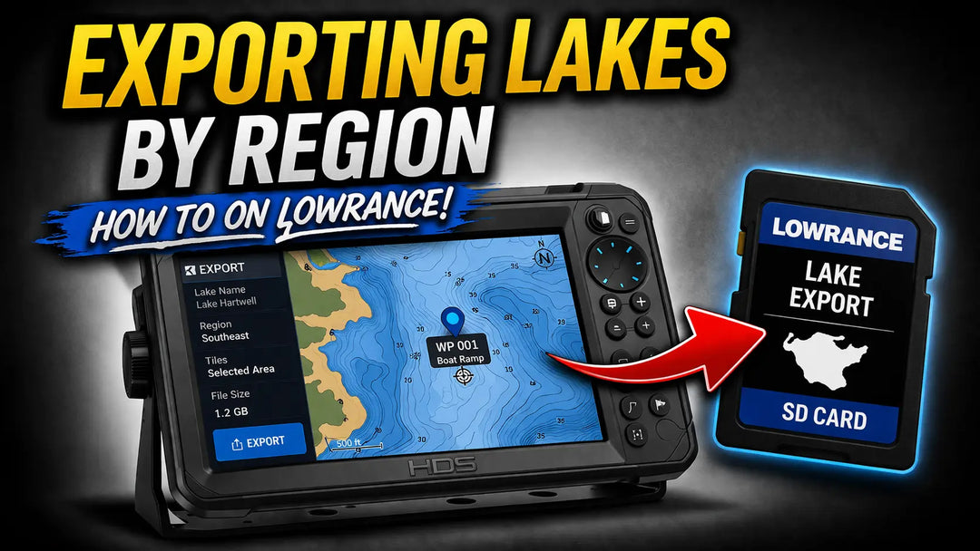 How to Export Waypoints by Region on a Lowrance Unit