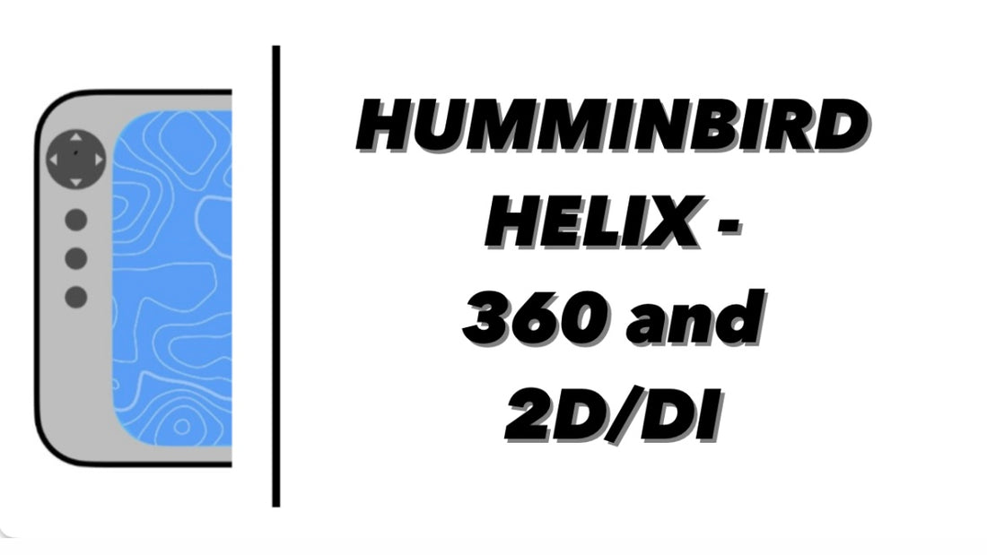 Humminbird Helix: 360 Imaging and 2D/DI Transducer