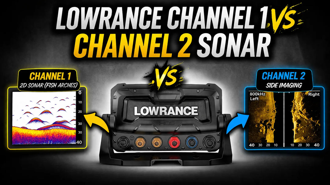 Lowrance Channel 1 vs Channel 2 Sonar Explained