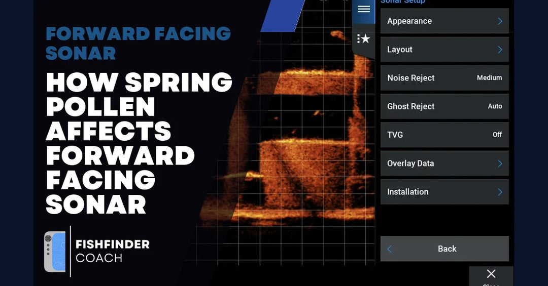 How Spring Pollen Affects LiveScope and Other Forward-Facing Sonar
