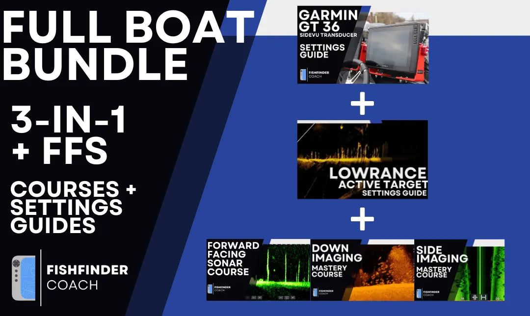 Full Boat Complete Bundle (Pro Settings and Video) – Fishfinder Coach