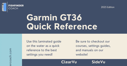 Garmin GT36 Quick Reference Guide
