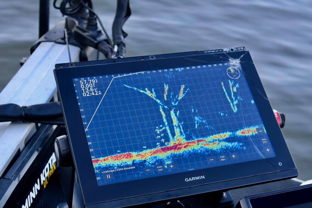 fish finders with livescope EchoMap Ultra 2 106sv 10" Plus Bundle Hennessey Outdoor Electronics clarity sonar ever Garmin LiveScope Plus & EchoMAP