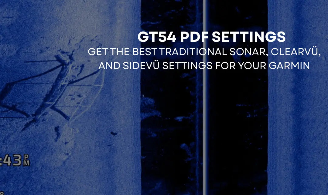 Garmin GT54 SideVu Transducer PDF Settings Guide
