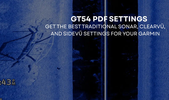 Garmin GT54 SideVu Transducer PDF Settings Guide