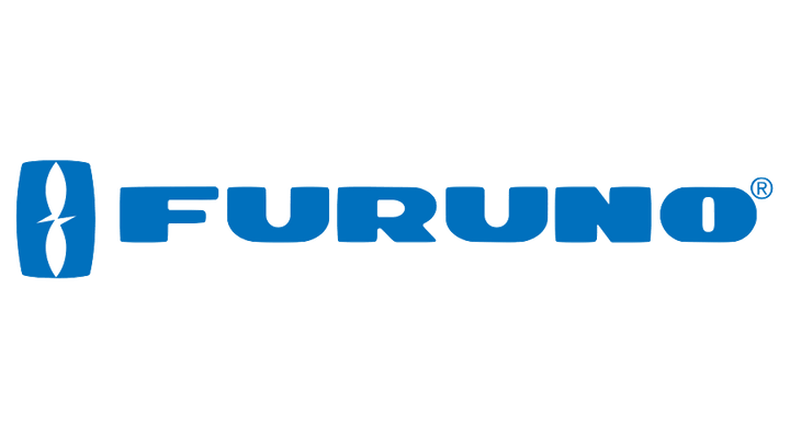 Furuno logo in blue text with a stylized emblem on the left.