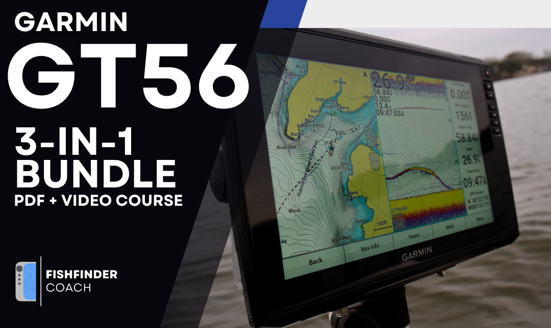 Garmin GT56 SideVu Transducer 3-in-1 Sonar Bundle
